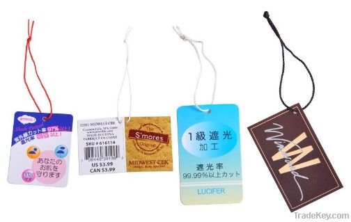 Garment/Clothing Hang Tag/Swing Tag Printing