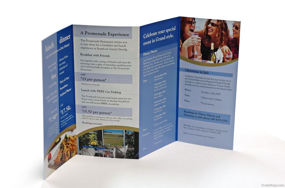 Cheap Folded Flyer Leaflet Brochure Printing