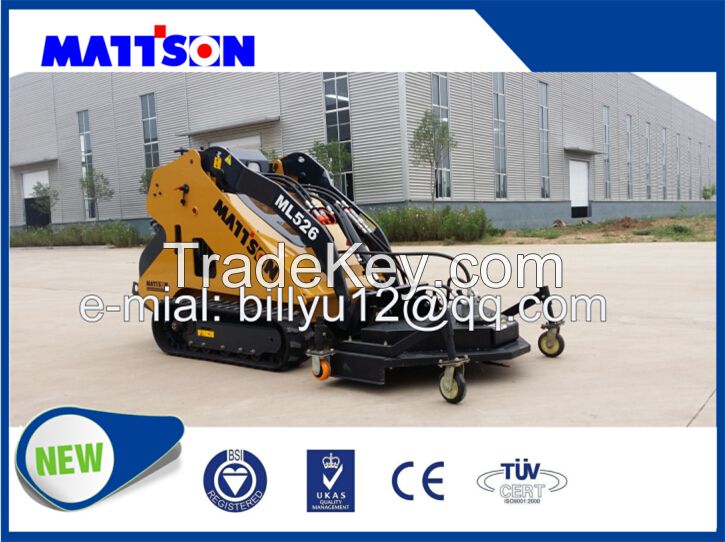 MATTSON ML526W WHEEL LOADER mini skid steer loader with 4 in 1 bucket or standard bucket