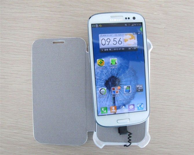 I9300 s3 battery leather case