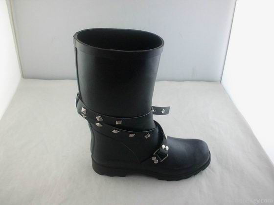 Ladies'rubber rain boot