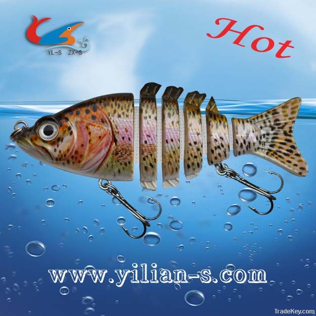 2012 Best Segmented Fishing Lure fishing High Quality Swimming Well