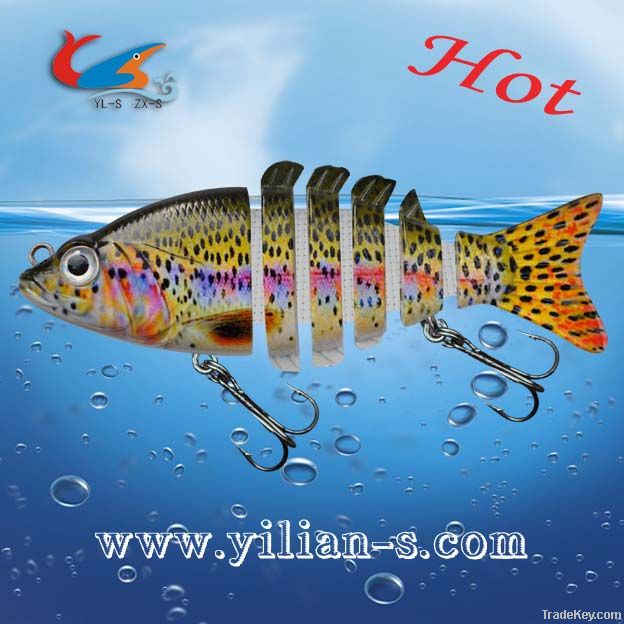 2012 Best Segmented Fishing Lure fishing High Quality Swimming Well