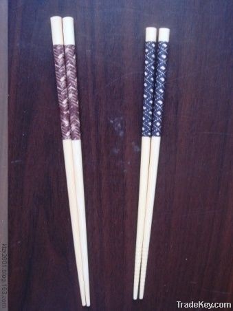 2.11.11 Singles two pairs of bamboo paint chopsticks