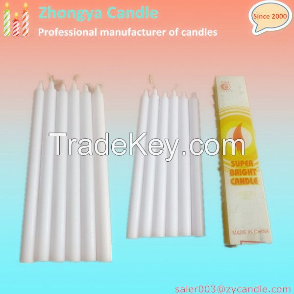 odorless/smokeless white candle for household