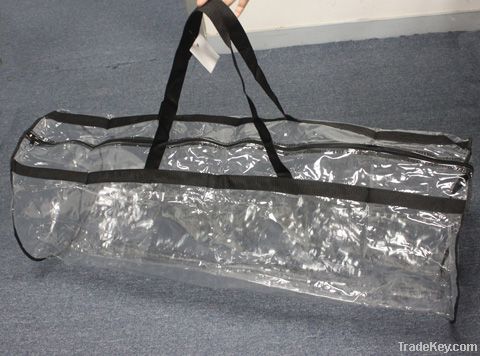 PVC mattress bag, vinyl sotrage bag with handle