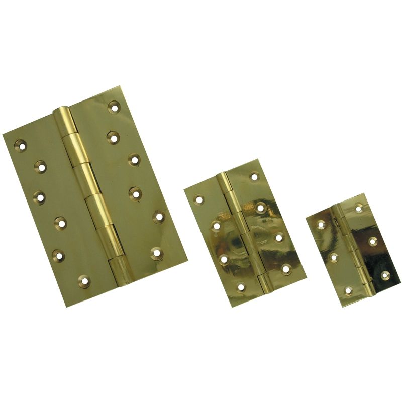 Brass Butt Hinges Brass Finish and M.S Pin / Brass Butt Railway Hinges Brass Finish and M.S Pin / Brass Butt Hinges B.R. Pin