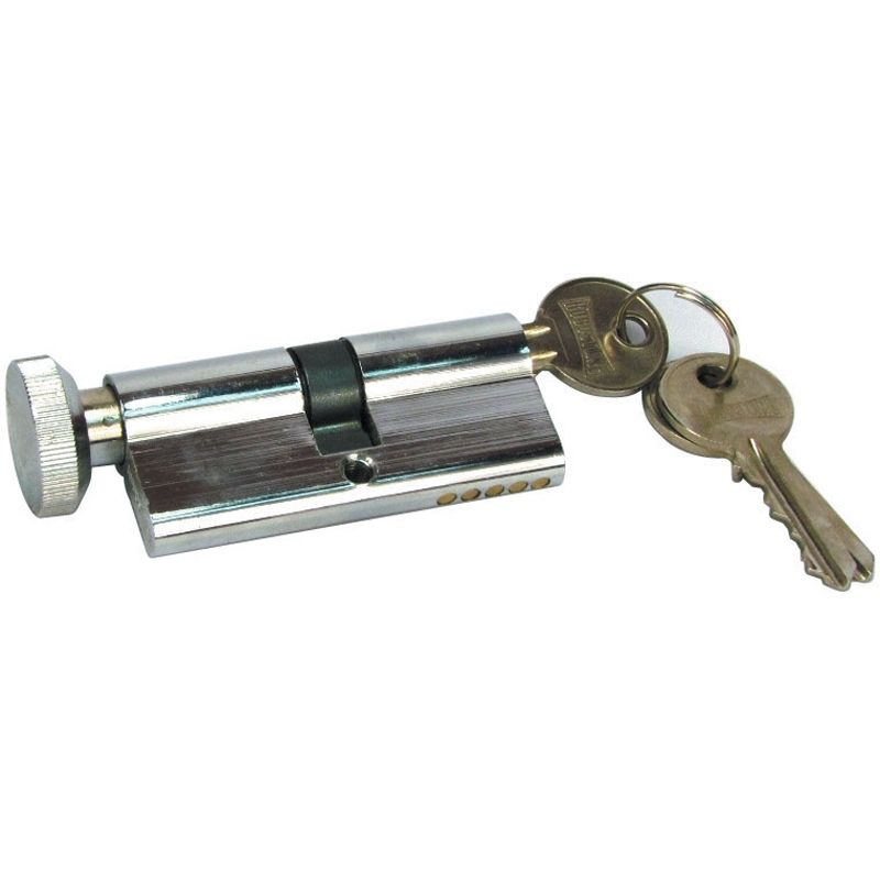 BATHROOM DOOR LOCK FULL ROUND CYLINDER WITH KEY / BATHROOM DOOR LOCK FLAT TYPE CYLINDER WITH KEY / BATHROOM CYLINDER THUMB TYPE