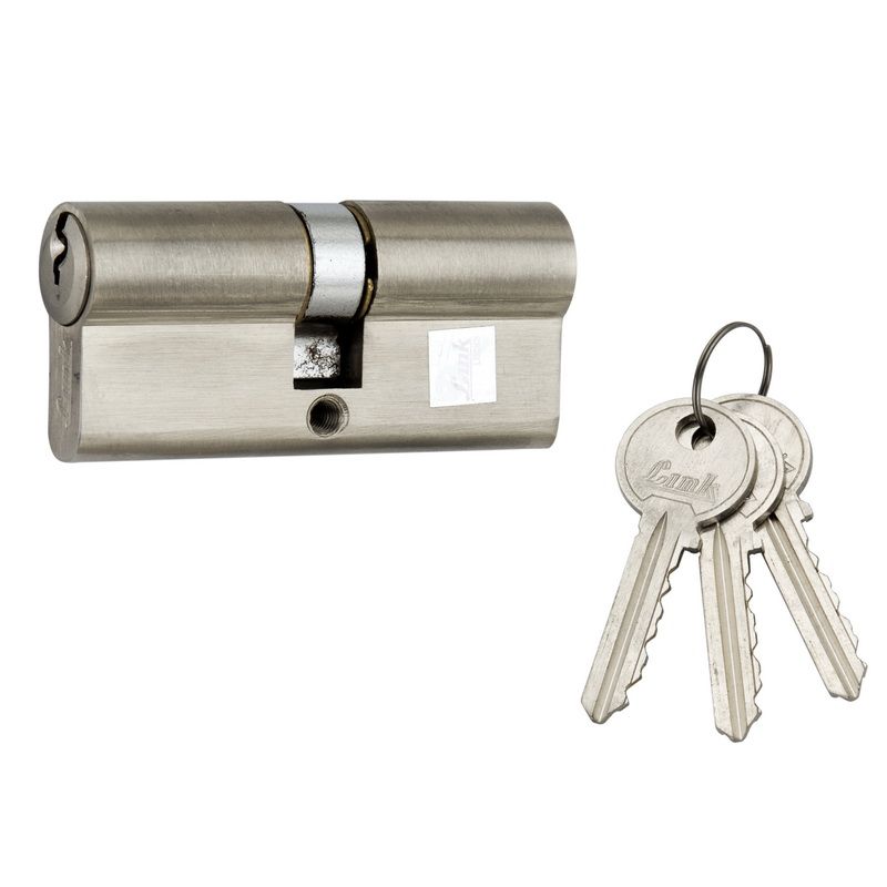 60mm Bathroom Device Thumbtum/Sloted lock / Knob and Coin / Nickle and SS finish /Bathroom cylinder lock / Link Brand