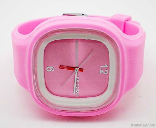 silicone jelly watch