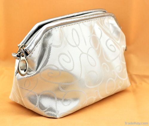 2012 Fashion Glitter Pu cosmetic pouch