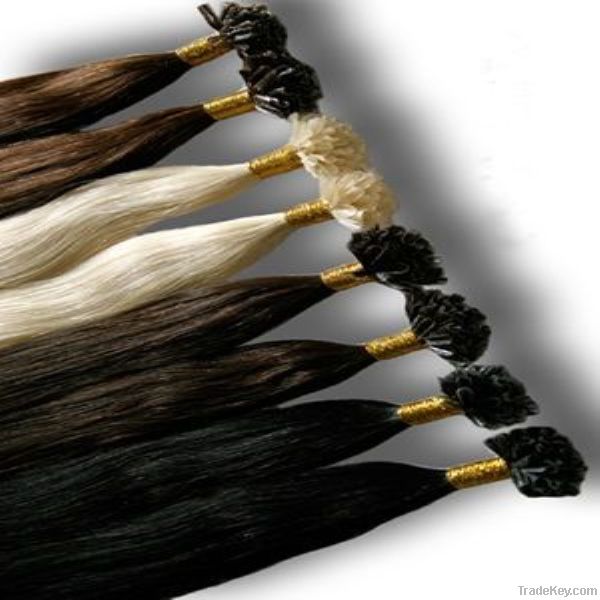 hot sale pre-bonded u-tip euro remy hair extension