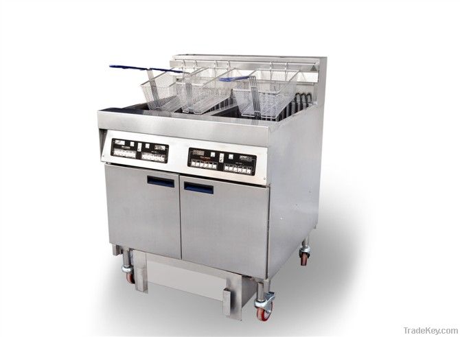 Electric fryer-double tank(filter)