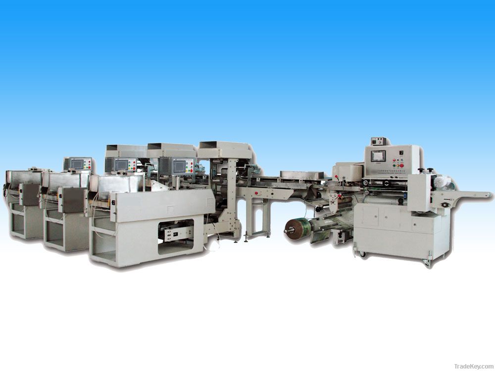 Automatic noodles counting and packaging machines