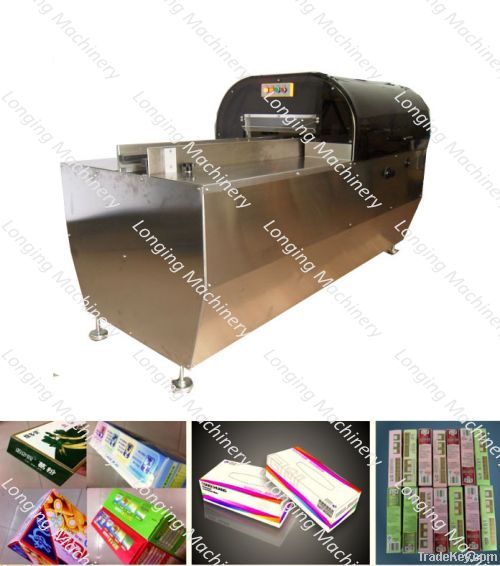 Automatic high speed paper box sealing packing machine