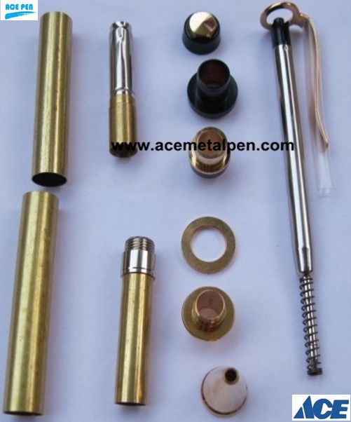 Pen Kits, Woodturning parts, Refills, Brass Tubes, Acrylic Blanks