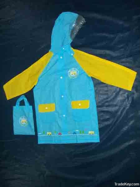 EVA kids raincoat