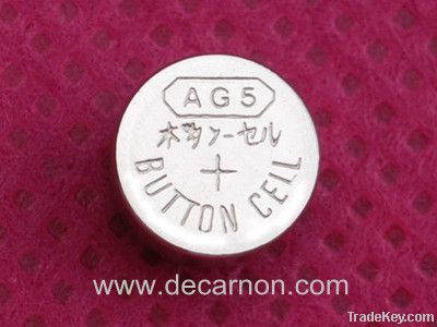 1.55V AG5/LR754/393 Alkaline Button Cells