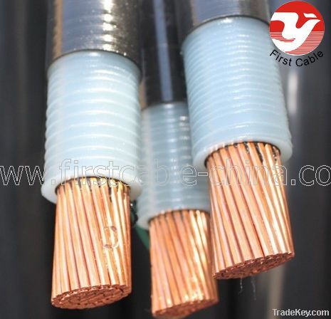 XLPE insulated fire retardance power cable