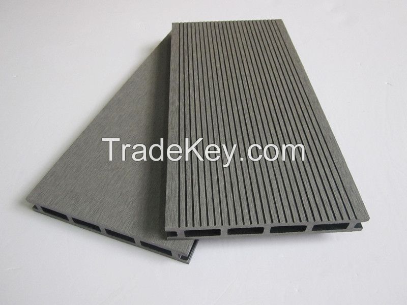 Anti-slip, waterproof WPC/wood plastic composite decking