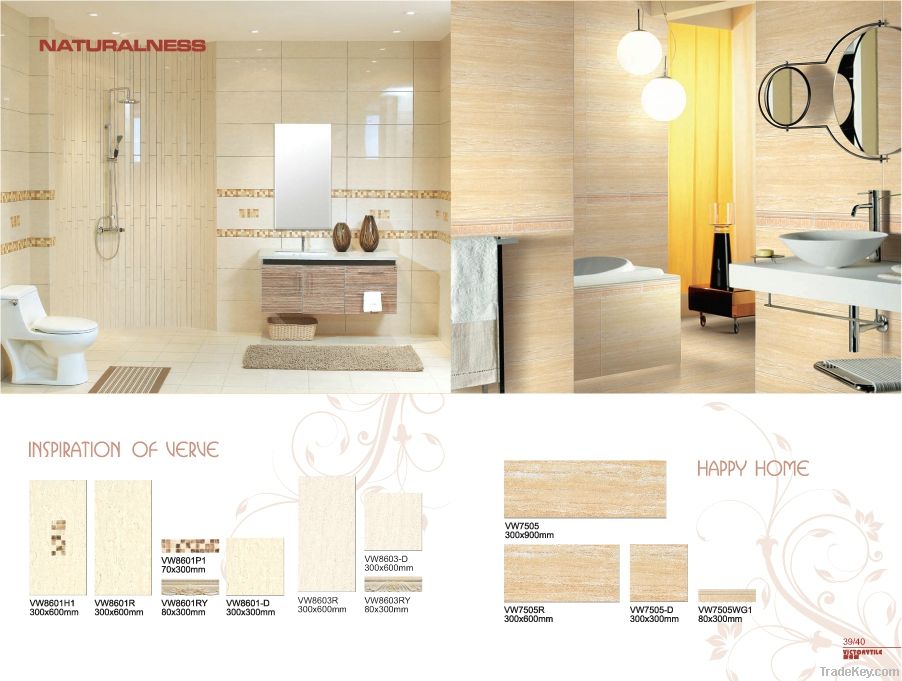 Naturalness wall tiles