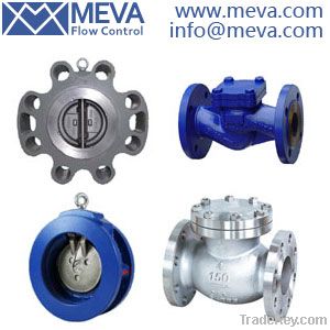 Check Valves: Double-Disc Wafer, Lift, Single Plate, Swing, Silencer