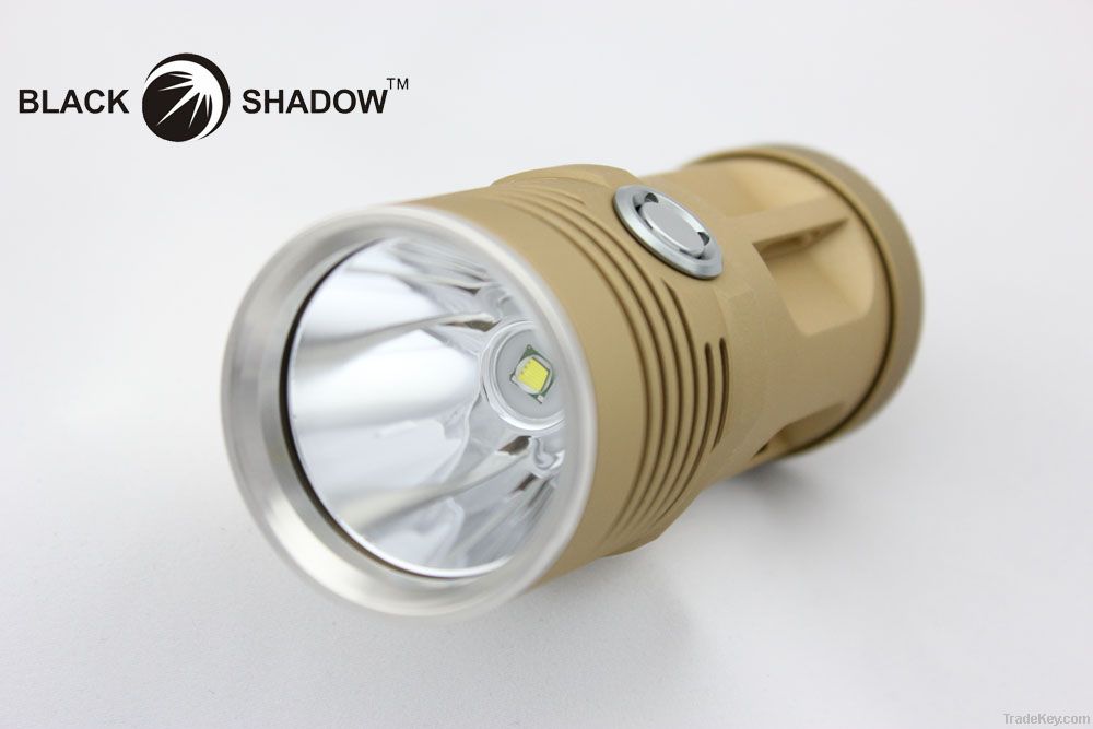 Blackshadow Cree XM-L T6 1000 lum led outdoor flashlight Queen