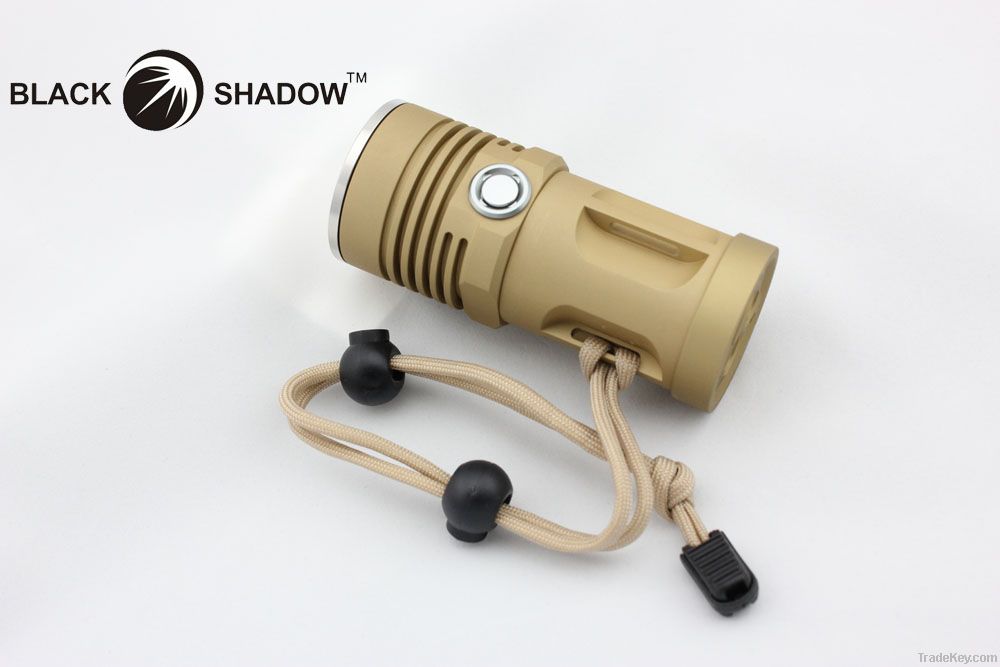 Blackshadow Cree XM-L T6 1000 lum led outdoor flashlight Queen