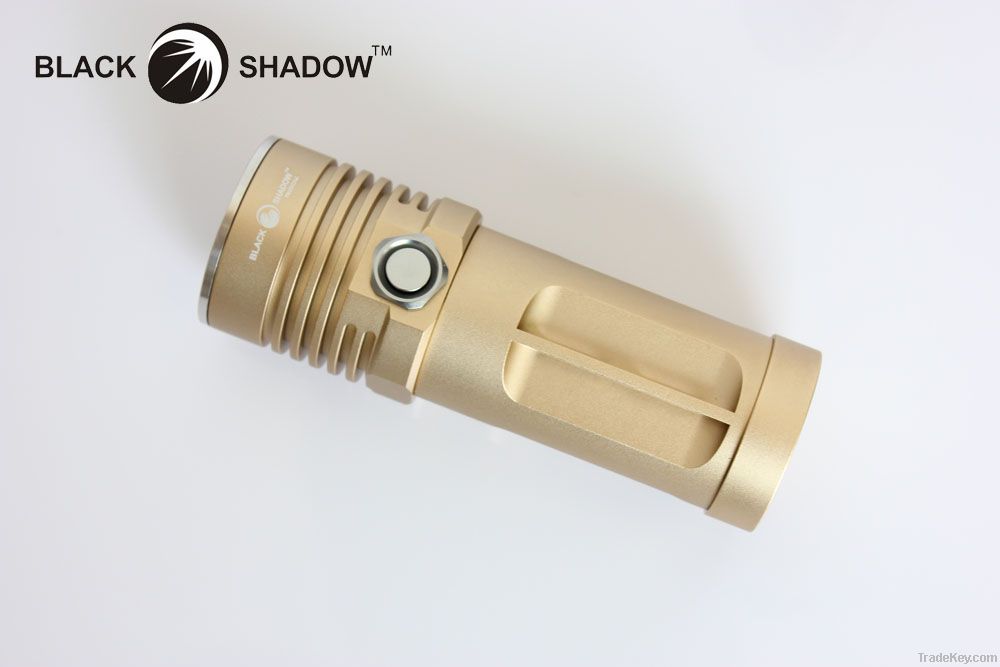 Blackshadow aluminium alloy CREE T6 flashlight  ROOK