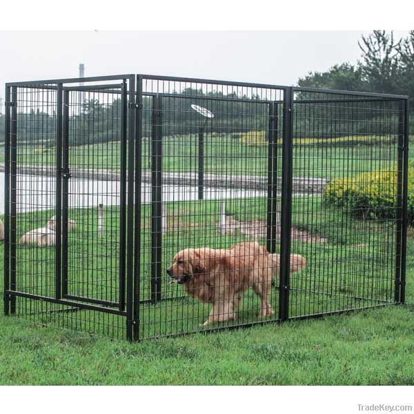 Large outdoor heavy duty dog kennel dog house