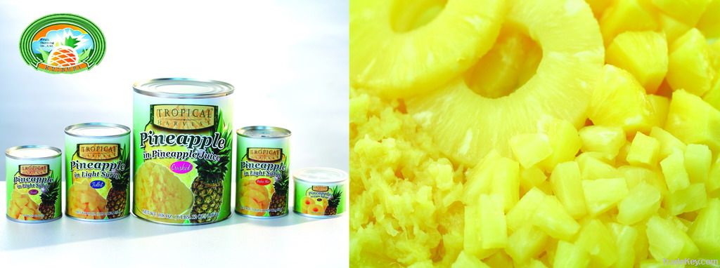 Canned pineapple