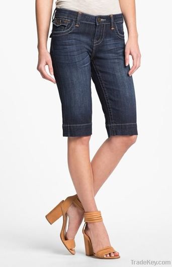 La Deen Denim Bermuda Shorts