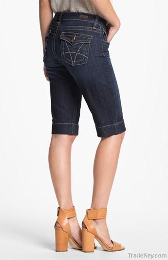 La Deen Denim Bermuda Shorts