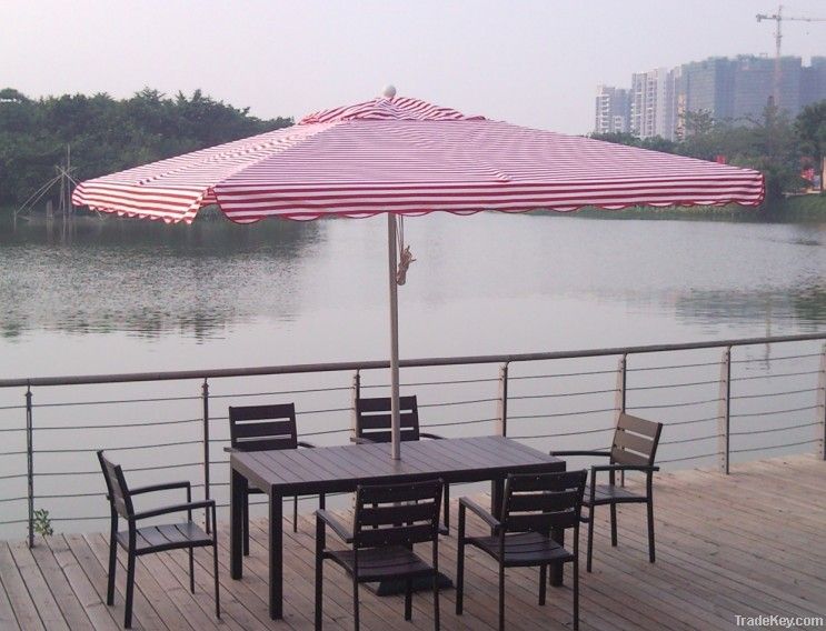 Aluminum umbrella