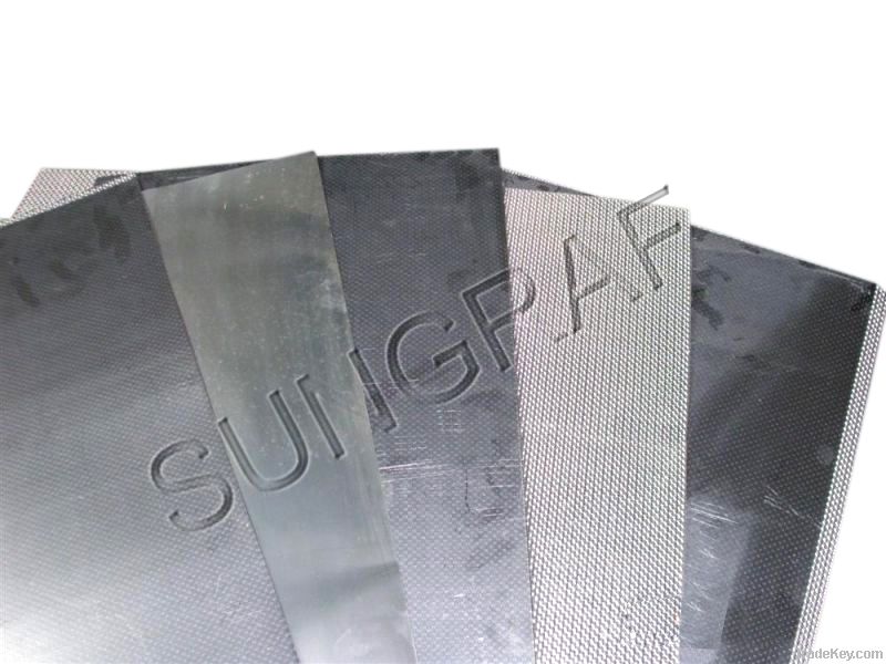 Reinforced graphite sheets