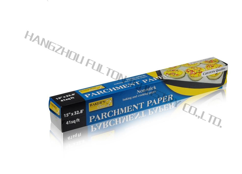 colored baking parchment paper