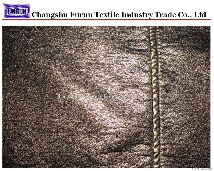 garment pu washed leather, synthetic leather, Imitation Leather