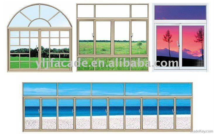 YLJ Aluminium Sliding window