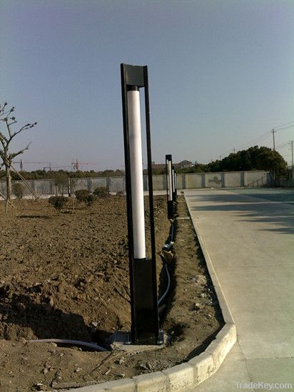 street dual arm lamp pole led streetlight transmission line pole