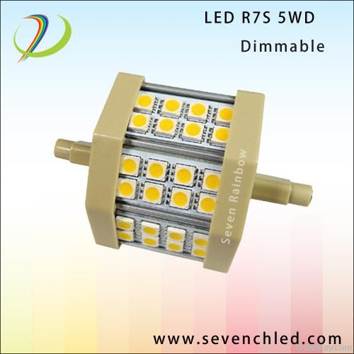 LED R7S 5W dImmable