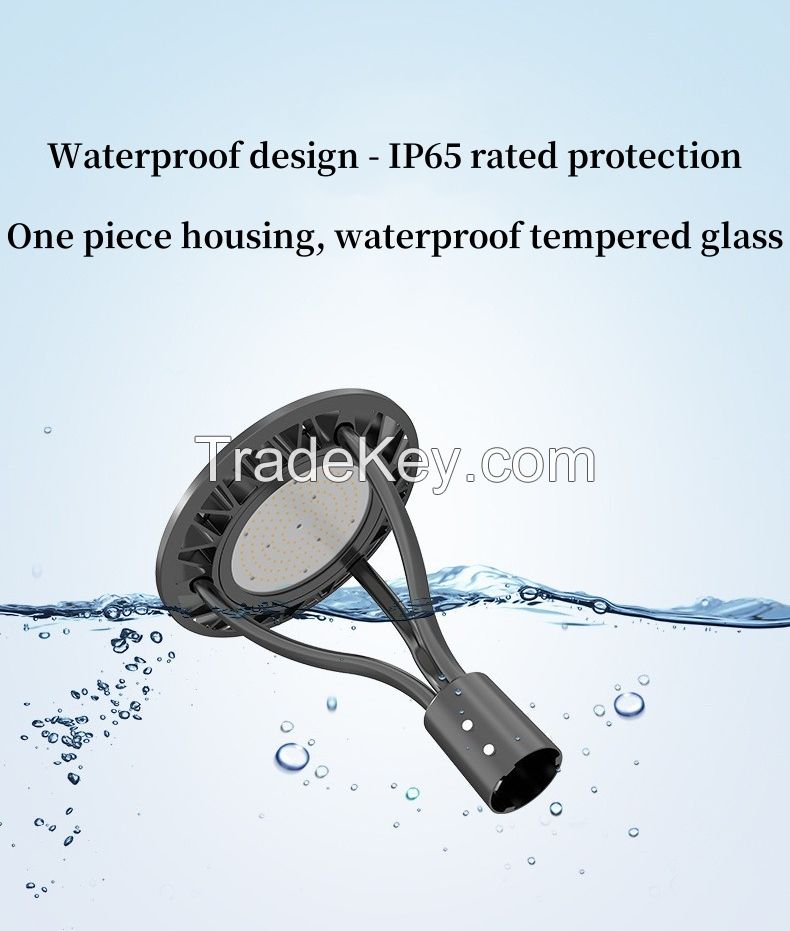 High Quality Factory Die Casting IP65 50W 80W 100W 150W 200W Led Garden Lights Post Top Garden