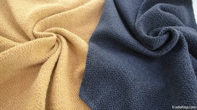 Moire wool fabric?knitted wool fabric