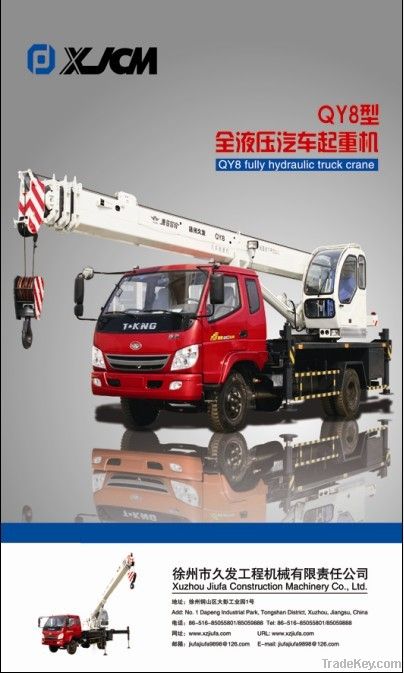 Fully hydraulic truck crane