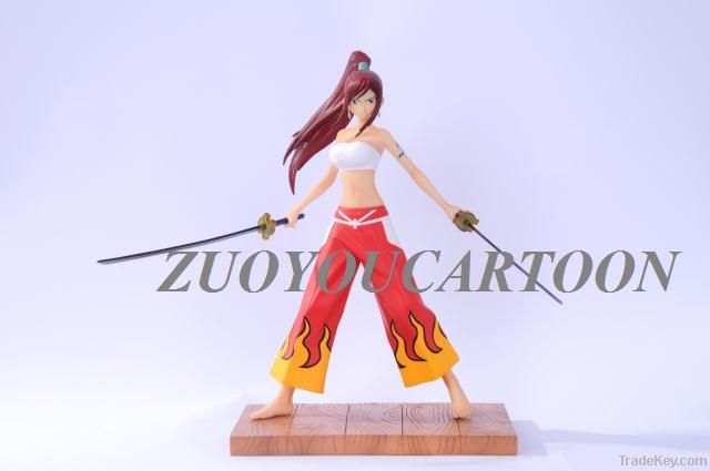 Fairy Tail Elza Scarlet Prepainted Figure