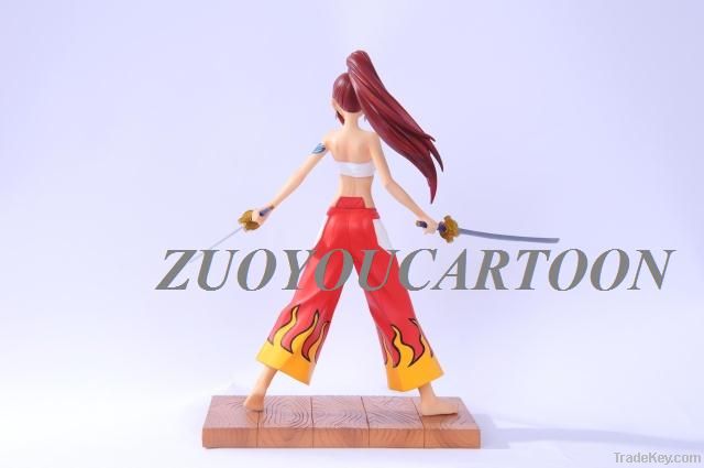 Fairy Tail Elza Scarlet Prepainted Figure