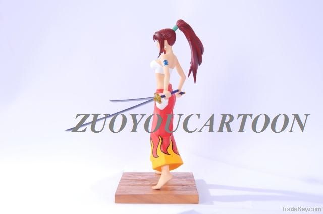 Fairy Tail Elza Scarlet Prepainted Figure