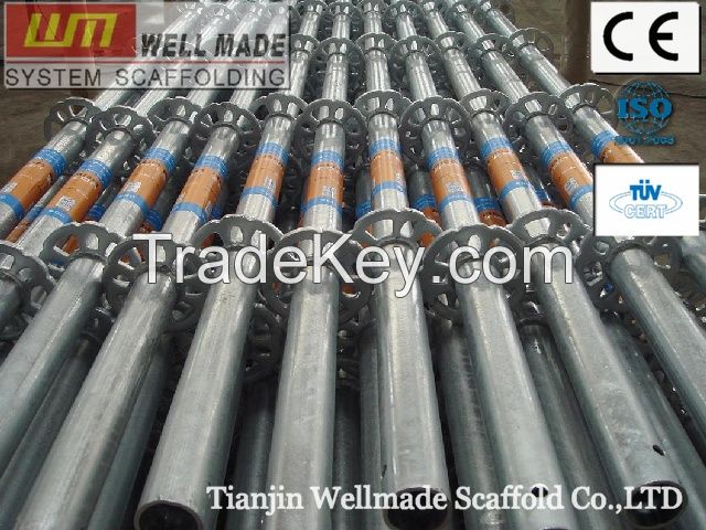 Ce Certified Galvanized Ringlock Scaffolding