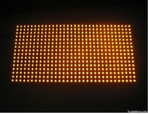 P10 LED module yellow and led display screen