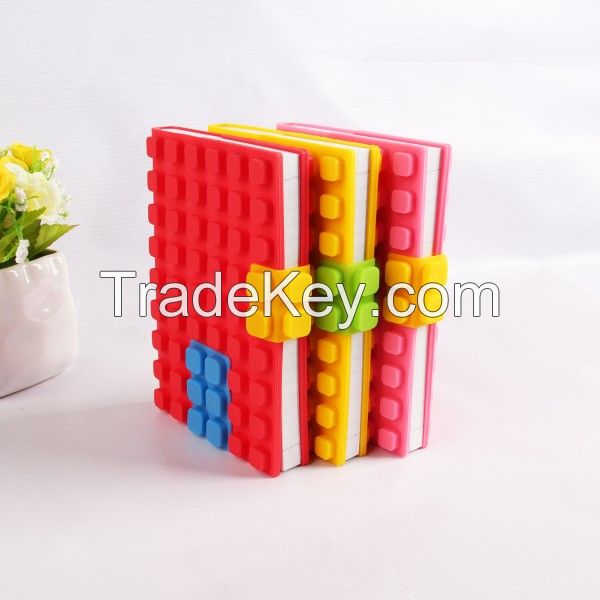 Patent factory blocks silicone notepad good for school student