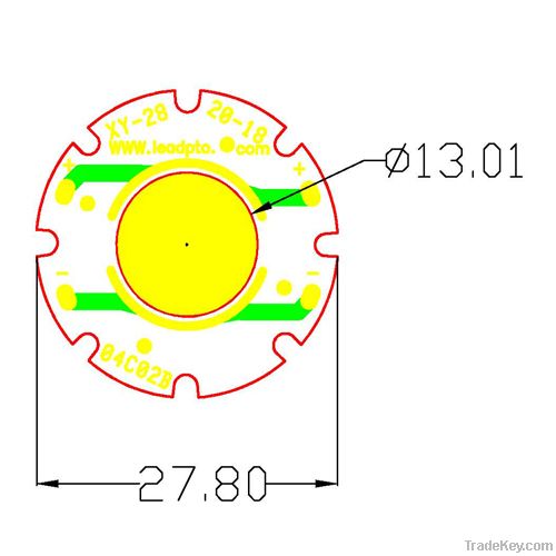 Super Brightness Round 3-10W High Power LED COB Module